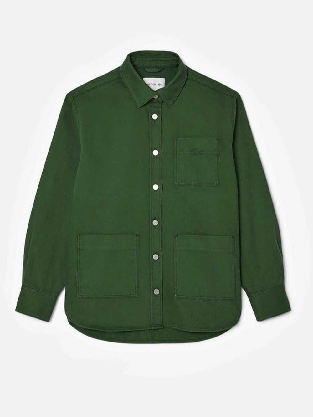 Lacoste Oversized Denim Overshirt